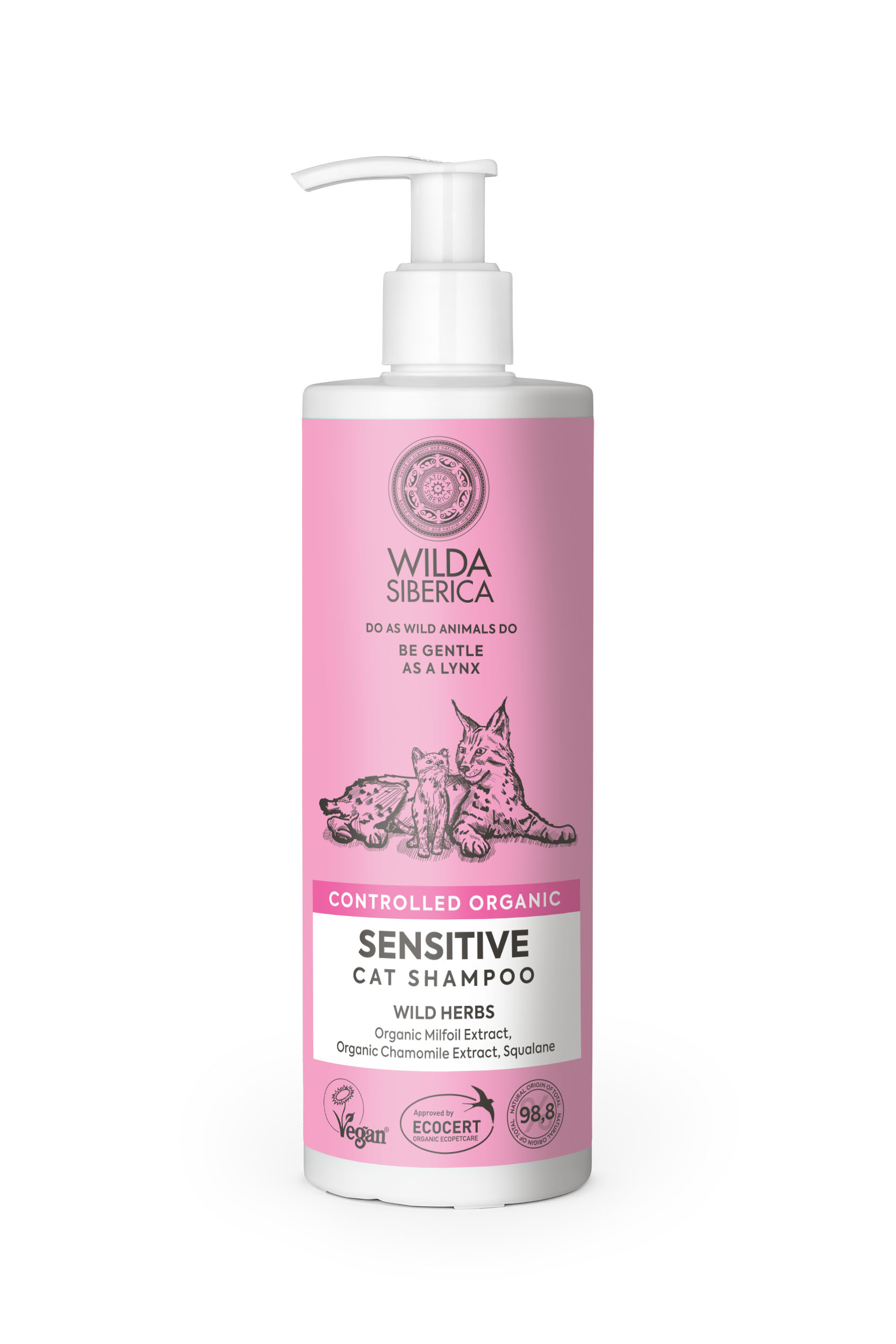 SENSITIVE CAT SHAMPOO - Cat Flea Free Shampoo For Sensitive Skin